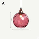 Ljojo Modern Glass Chandelier Nordic Lustre Led Pendant Light Glass Hanging Lamp