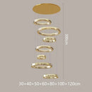 Ljojo Light Luxury Crystal Chandelier for Living Room Villa Restaurant Eye Protection