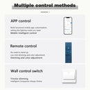 LED Ceiling Fan Light Smart Remote Control Strong Wind Silent Ljojo Fan Lamp