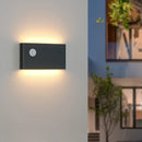 Ljojo 12W LED Sensor Wall Light, IP65 Waterproof Indoor Outdoor Up Down Lamp for Garden Porch Balcony