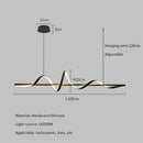 Ljojo LED Pendant Chandelier for Dining Table & Living Room