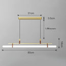 Ljojo Modern LED Pendant Light | Stylish, Minimalist Chandelier for Dining Room & Office