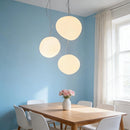 Ljojo Linear Glass Ball Pendant Light Modern Luxury Interior Lighting Staircase Bedroom