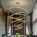 Axayya Modern Luxury Duplex Chandelier for Elevating Living Spaces