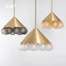 Luxurious Bubble Ball Art Living Room Pendant Light Fixture by Ljojo - High-End Designer Showcase