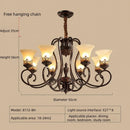 American Retro Led Pendant Light for Home Decoration | Ideal for Living Room, Bedroom, Dining Room | Ljojo