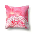 Abstract Geometric Bohemian Pillowcase in Colorful Exotic Style by Ljojo