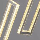 Ljojo LED Crystal Chandelier Ceiling Lamp for Elegant Indoor Lighting