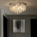Modern European Luxury K9 Crystals E14 Ceiling Lamp Lustre Dining Living Villa Steel Led Light by Ljojo