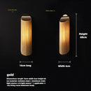 Italian Luxury Tassel Wall Sconces by Ljojo - Silver/Gold Bedroom Decor