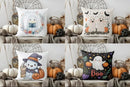 Cute Ghost Reading Book Cushion Cover for Sofa Bedroom Car by Ljojo