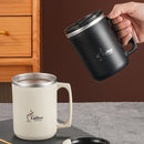 Ljojo 450ml Stainless Steel Double Wall Insulated Water Cup Mug Anti-Scalding