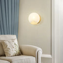 Chinese Style Marble Wall Lamp Light Luxury Copper Bedroom Bedside Study Ljojo