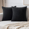 Ljojo 18x18 Corduroy Throw Pillows for Sofa, Bed & Living Room