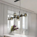 Ljojo LED Glass Pendant Light: Minimalist Nordic Design for Living Room and Bedroom
