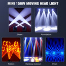 Ljojo™ 150W RGBW LED Moving Head Light with Beam Effect and 7 Color Options