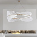 Ljojo Modern Acrylic Led Chandelier Pendant Light for Living Room and Bedroom