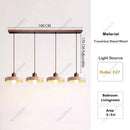 Travertine Stone Hanging Light for Kitchen Island Pendant Lamp LED Fixture by Ljojo