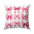 Cherry & Bowknot Pattern Pillowcase – Ljojo Decorative Cushion Cover