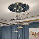 Ljojo LED Cobblestone Ceiling Chandelier for Modern Home Decor