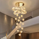 Ljojo LED Pendant Staircase Chandeliers for Modern Living Room Lighting