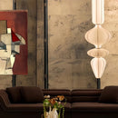 Nordic Minimalist Art LED Chandelier Silk Pendant Light for Bedroom by Ljojo