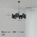 Ljojo™ LED U-shaped Pendant Chandelier: Modern Nordic Ceiling Hanging Lamp