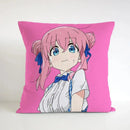 Ljojo 45x45 Decorative Pillowcases for Sofa Pillows - Bocchi Rock Theme