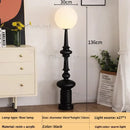 Ljojo Roman Column Floor Lamp: Medieval Decorative Bedroom Table Light Retro Art Sense Living Room Sofa