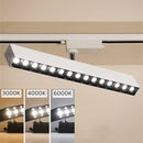 Ljojo 20W/30W LED Linear Grille Track Spotlights for Living Room & Cloth Store