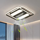 Ljojo Modern Quiet Ceiling Fan with Led Light Control for Bedroom and Living Room