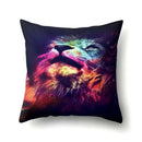 Lion Pattern Polyester Cushion Cover by Ljojo - Home decoration Pillow Cover