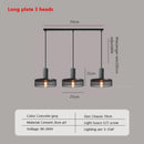 Industrial Pendant Light Retro Multihead Cement Hanging Fixture for Living Room, Bedroom, and Dining Room by Ljojo