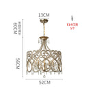 French Crystal Ceiling Light Princess Chandelier for Bedroom Dining Room by Ljojo