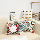 Embroidered Bohemian Pillow Cover by Ljojo - 45x45 Decorative Cushion Case