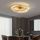 Ljojo Luxury Crystal LED Chandelier Ceiling Lamp for Modern Living Room