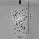 Ljojo Minimalist Duplex LED Chandelier for Living Room, Restaurant, Villa Hall