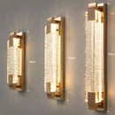 K9 Crystal Wall Lamp Light Gold Luxury Modern Home Decor Bedroom Sconce by Ljojo