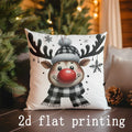 Christmas-themed Pillow Covers for Sofa, Bedroom, Car - Ljojo Brand