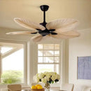 Ljojo Palm Leaf Resin Chandelier Nordic Branch Pendant Lamps – Stylish Vintage Hanging Chandeliers