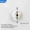 Ljojo Marble Creative Wall Lamp Living Room Bedroom Hotel Lighting