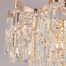 Luxury Crystal Pendant Lamp Modern Minimalist Villa Bedroom Dining Room Lighting Ljojo