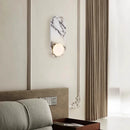 Ljojo Marble LED Wall Lamp - Nordic Luxury Modern Design for Indoor Lighting