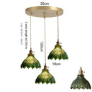 Green Glass Modern Pendant Lamp Chandelier Ljojo.