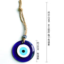 Ljojo™ Blue Evil Eye Glass Wall Hanging Home Protection Charm Wall Decor