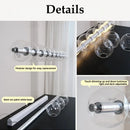 Italian Glass Bubble LED Linear Pendant Light Chandelier by Ljojo - Modern Home Decor Lighting Fixture