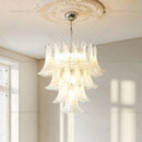 Cream Cloud Crystal Chandelier for Duplex & Villa Staircase by Ljojo