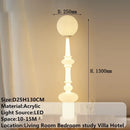Ljojo Luxury Contemporary LED Floor Lamp for Art Deco Living Spaces