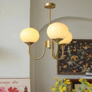Ljojo French Retro Cream Style Chandelier Wall Sconce for Luxury Living Room Lighting