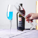 Ljojo 140ml Half Glass Cup Red Wine Champagne Flute Goblet Stemware